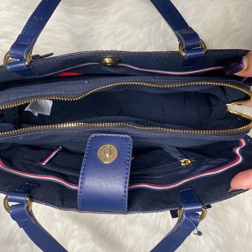 Tommy Hilfiger  Navy Shimmer Tote