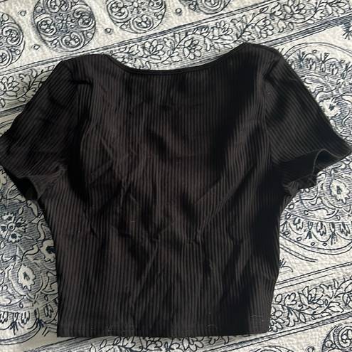 Princess Polly Black shirt size S