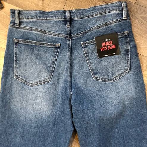 Celebrity Pink  Curvy Mid Rise 90’s Jeans New