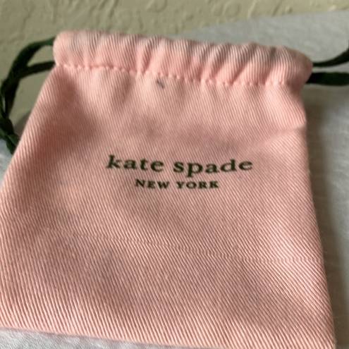 Kate Spade : Pink & Gold tone “Spot the Spade” bangle/bracelet- 6 pink spades