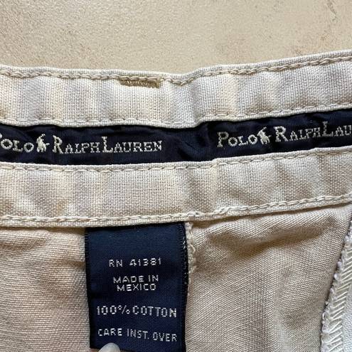 Polo  Ralph Lauren Women’s High Waisted Khaki Shorts Size 29