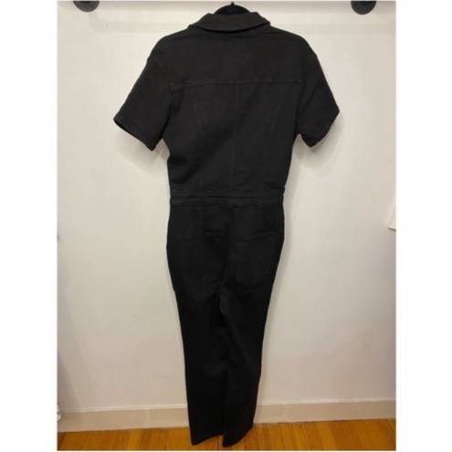 Good American  The Fit For Success Jumpsuit Black