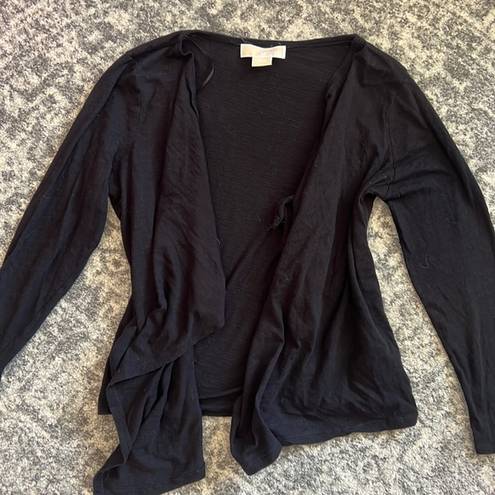 Michael Kors MICHAEL  Black Open Cardigan