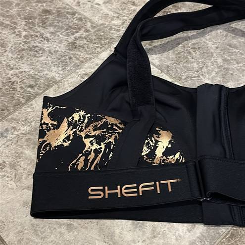 SheFit  Flex Sports Bra Black 3Luxe NWT