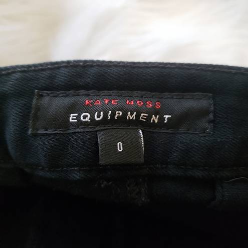 Equipment x Kate Moss Black Warren Skinny Ankle Jean See Description