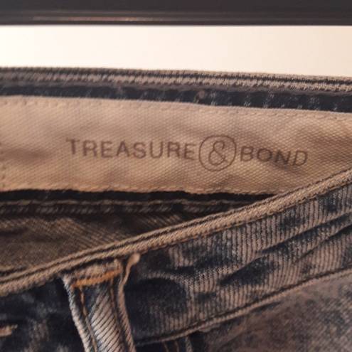 Treasure & Bond  Grant Boyfriend Crops Mid Rise NWT