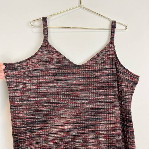 Torrid  Studio Spacedye Midi Stretch Knit Tank Dress Size 3 Plus Size 3X