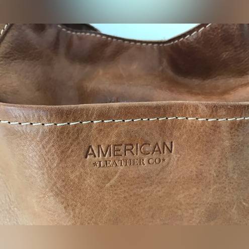 Krass&co AMERICAN LEATHER . Hobo leather shoulder bag