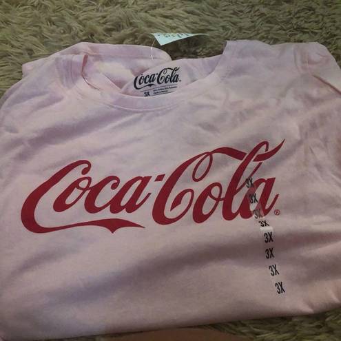 Coca-Cola Plus Size  3X Graphic Tee - Brand New