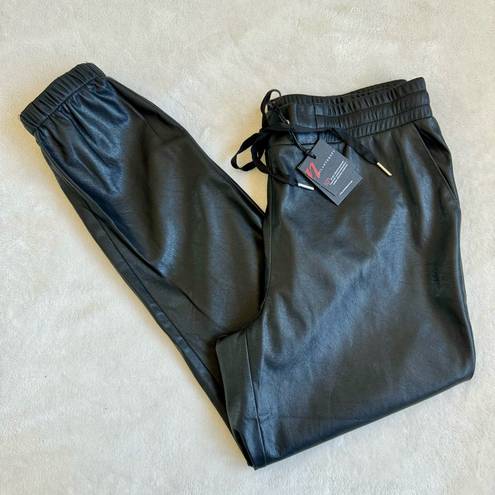 n:philanthropy Scarlett Faux Leather Jogger Pants In Black