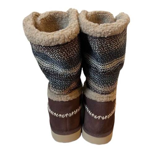 The Sak  Sasha Earth Stripe Fleece Lined Boots