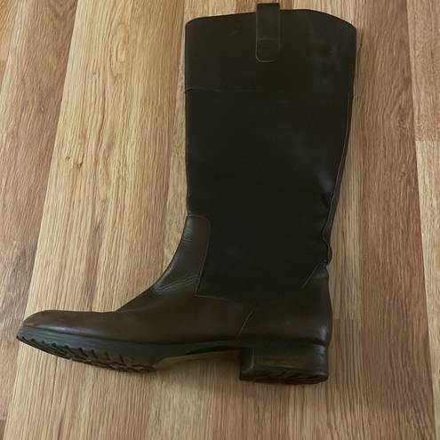 Ralph Lauren dark brown riding boots