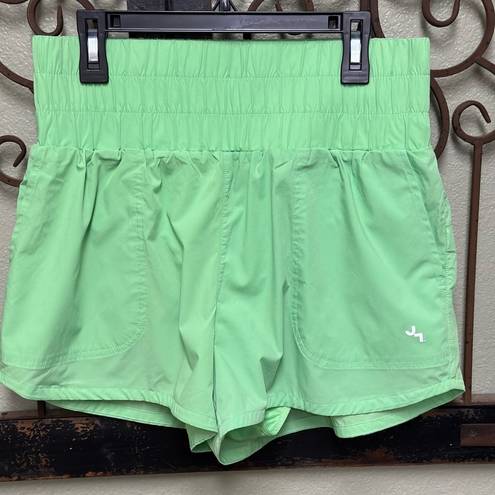 Joy Lab green high waisted pull on athletic shorts