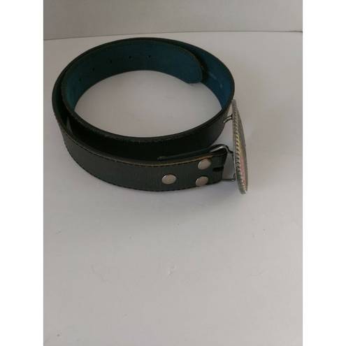 Vera Pelle Buckle Italia Genuine Leather  Belt Small 30-32”