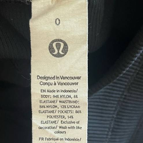 Lululemon  dance studio joggers black 0