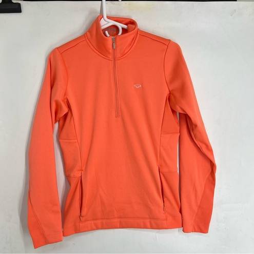 Nike  golf performance fleece pullover peach size small