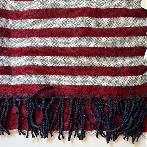 American Flag Acrylic Scarf nwt