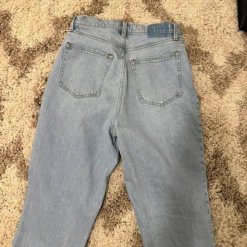 Abercrombie & Fitch Abercrombie Curve Love Ultra High Rise 90s Straight Jean