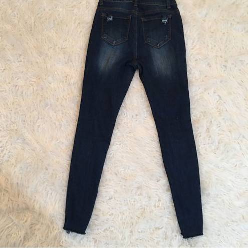 Krass&co ENJEANS DENIM ! Distressed Darkwash Skinny