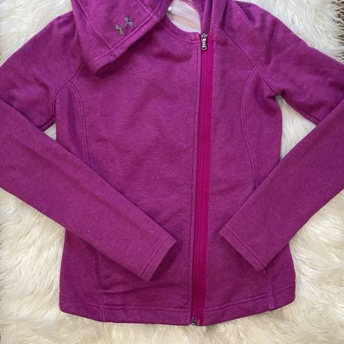 Under Armour Under Armor Purple Hoodie With Thumbholes