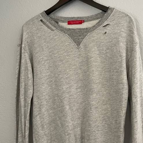 n:philanthropy  Distressed Crewneck Sweatshirt XS