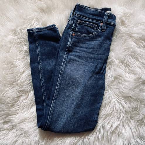 Madewell Petite 10" High-Rise Skinny Jeans in Hayes Wash WOMENS 25P