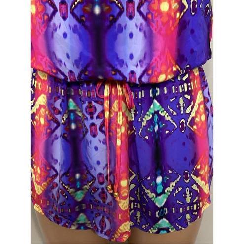 PilyQ New.  multicolored tie dye swimsuit coverup. Retails $125. M/L