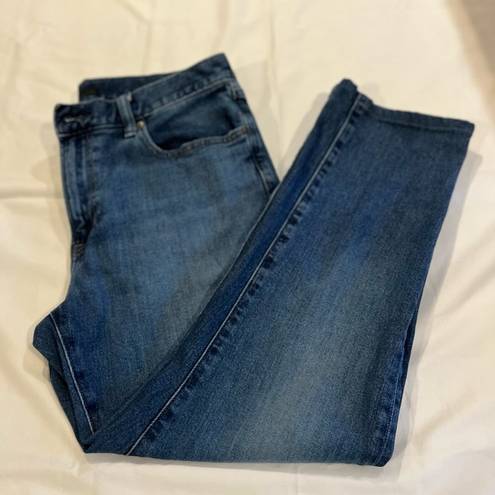 Uniqlo  Womens  Slim Fit Straight High Rise Jeans Straight Size 33x34(12)