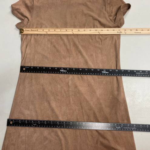 Charlotte Russe Brown Short Sleeve dress Size Medium