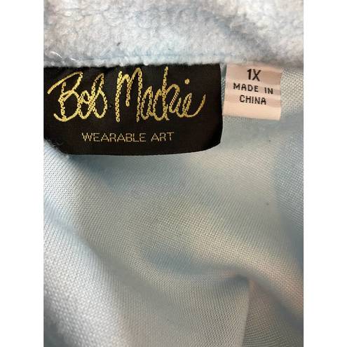 Bob Mackie  Fleece Night Gown 1X