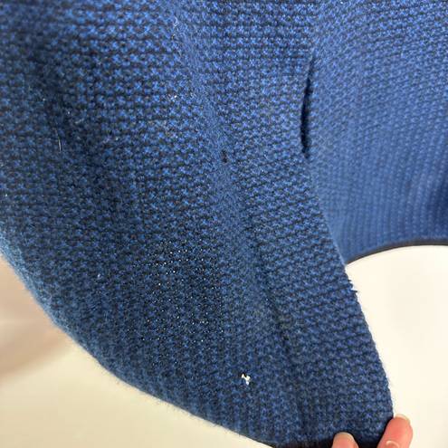 TSE  100% Cashmere Buttoned Short Sleeve Sweater Cardigan Size Medium flaw