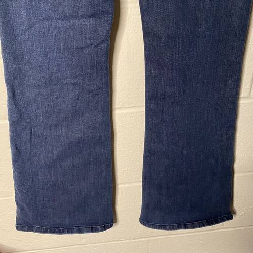 Banana Republic  High Rise Wide Leg Jeans Women Sz 31/12P  InSeam 30 Stretch