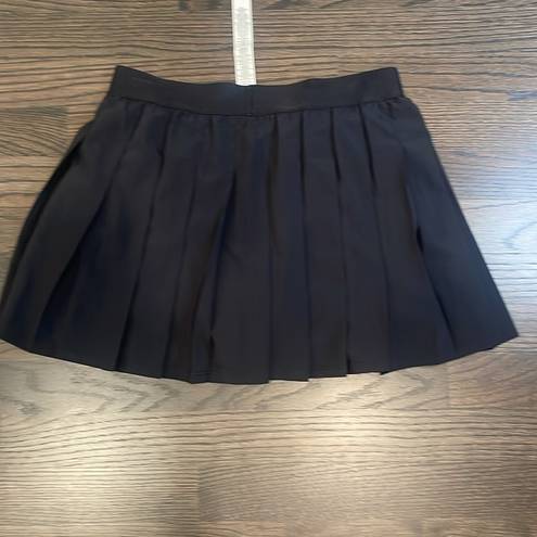 Alo Yoga ALO Varsity tennis skirt in black