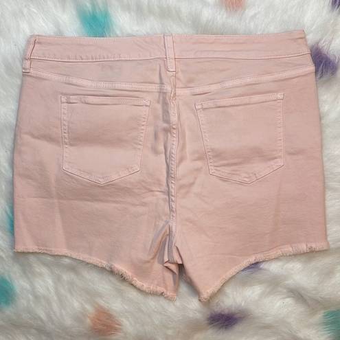 Torrid  5 Inch Vintage Stretch High-Rise Short Pearl Color Size 14