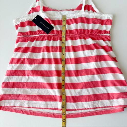 Tommy Hilfiger NWT  Pink Stripe Sleep Top Size Large