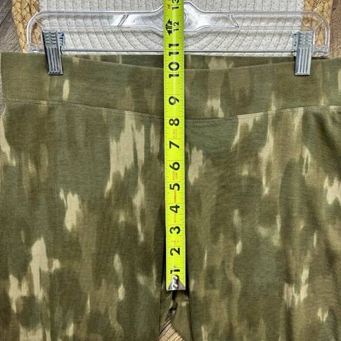 Sonoma  Green Camo Leggings Womens Size Large