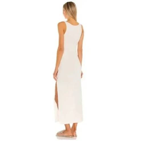 l*space L* Nico Cutout Cover-Up Rib Dress in Cream Size Small