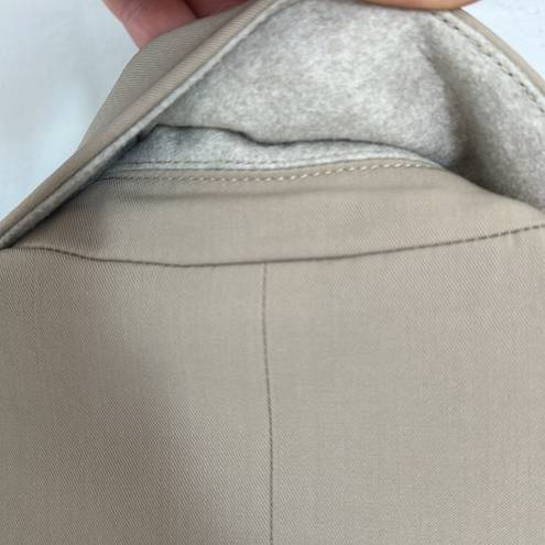 Banana Republic Wool In Italy Beige Oversized Blazer Vest/Sz:XS/NWOT