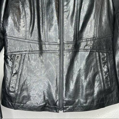 Marc New York Marc NY Andrew Marc Leather Coat