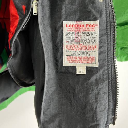 London Fog Vintage 80s Down Ski Coat  Kelly Green