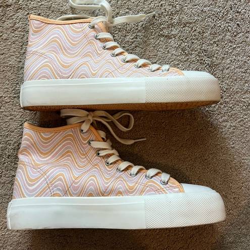 American Eagle Pink/Orange Sneakers