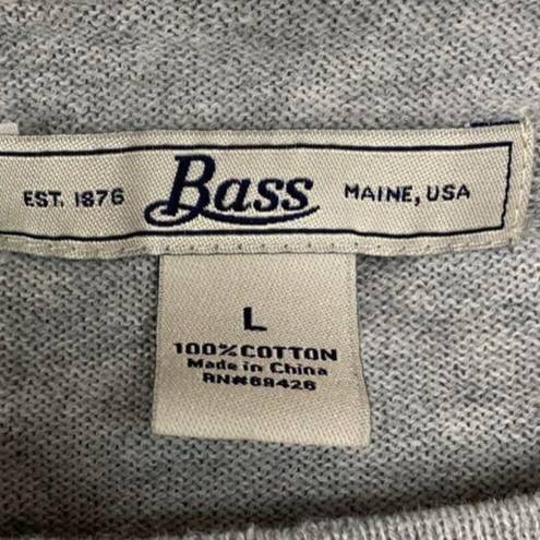 Krass&co G.H. Bass & . Grey Cactus Sweater Size L