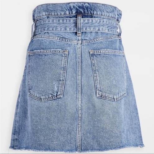AGOLDE  90's Denim Mini Skirt High Waisted Blue Wash Women’s Size 24