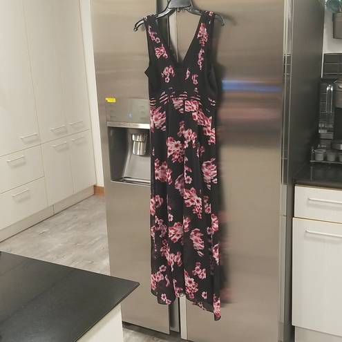 ALLSAINTS 💕💕 Marcella Jasmine Dress ~ Jasmine Black Absract Moody Floral 6 NWT