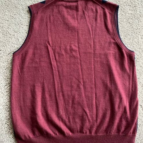 Brooks Brothers  men’s large 100% Merino Wool vest