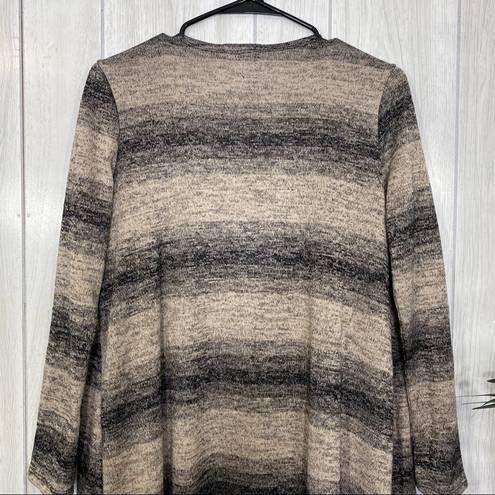 LuLaRoe  Ombre Heather Striped Sarah Duster Cardigan size S Small