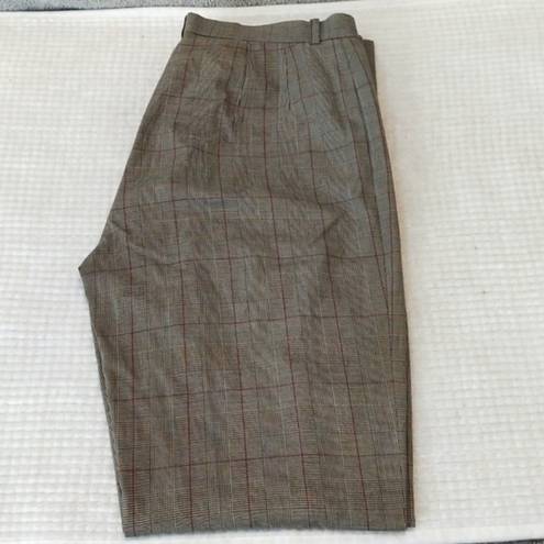 DKNY Women's City  Donna Karan Patterned Straight Leg Pants Size 6 EUC #1415