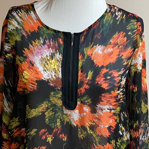 August Silk  Multi Color Blouse/Top