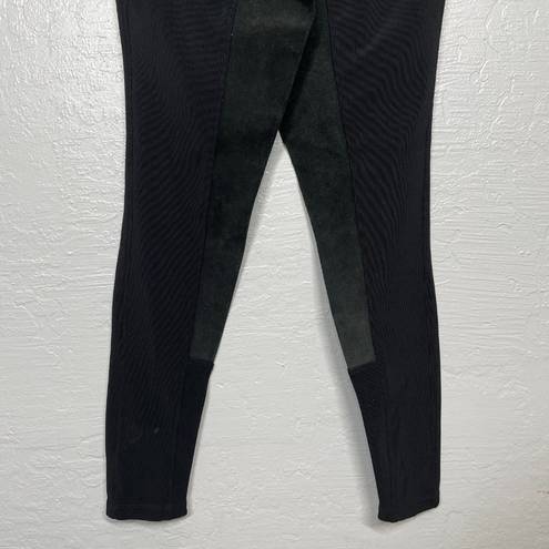 Kerrits  Women XL Black Riding Breeches Pants Full Seat Suede Equestrian Horse