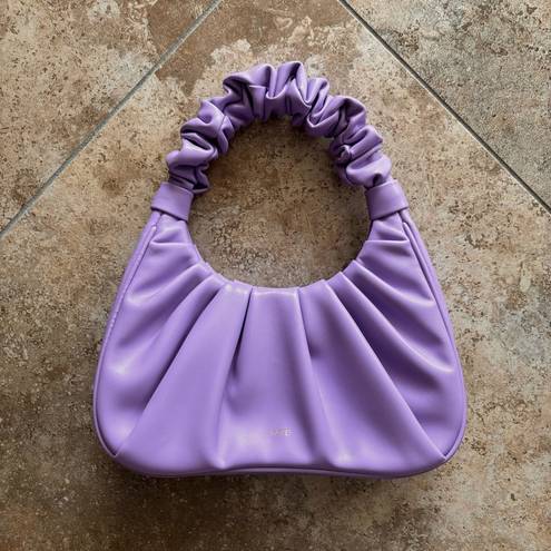 JW Pei Gabbi Ruched Hobo Handbag in Purple